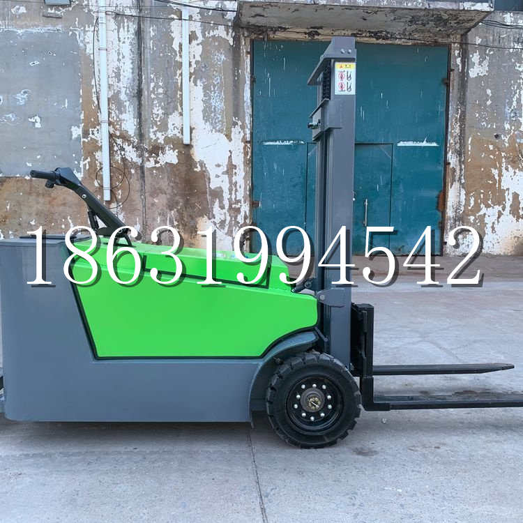 果洛藏族自治州小型电动叉车1吨2吨步行站驾式电瓶堆高充电装卸车液压升降车铲车